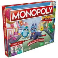 Gry planszowe - Gra planszowa HASBRO Monopoly Junior F8562120 - miniaturka - grafika 1