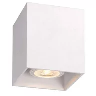 Lampy sufitowe - Lucide BODI plafon Square GU10 excl D8.2 H9.5cm Wh 09101/01/31 - miniaturka - grafika 1