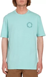 Koszulki męskie - t-shirt męski VOLCOM CIRCLE EMB TEE Bottle Green - grafika 1