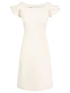 Sukienki - ApartFashion Damska sukienka ślubna, kremowa, normalna, kremowy, 44 - miniaturka - grafika 1