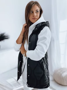 Kamizelka damska pikowana WELIA czarna Dstreet TY3294-M - Kamizelki damskie - miniaturka - grafika 1