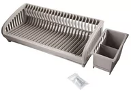 Suszarki do naczyń - Altom SUSZARKA DO NACZYŃ Z OCIEKACZEM TAUPE 47,5X22X20CM 5900119441914 - miniaturka - grafika 1