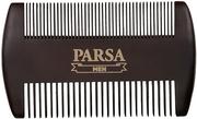 Kosmetyki i akcesoria do pielęgnacji brody - Parsa Beauty Men Beard Comb - grzebień do brody i wąsów - miniaturka - grafika 1