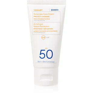 Korres Yoghurt Sunscreen krem do opalania twarzy o działaniu nawilżającym SPF 30 50 ml - Kremy do twarzy - miniaturka - grafika 1