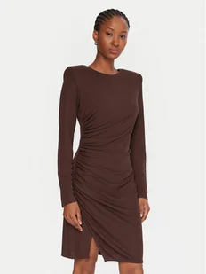 Gaudi Sukienka koktajlowa 521FD14009 Brązowy Slim Fit - Sukienki - miniaturka - grafika 1