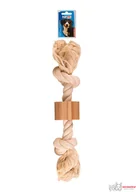 Zabawki dla psów - Z798 sznur drewniany krążek 50cm - miniaturka - grafika 1