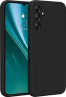 Etui i futerały do telefonów - Etteri Nakładka Etteri Silicone Case do Samsung Galaxy A34 5G czarna - miniaturka - grafika 1