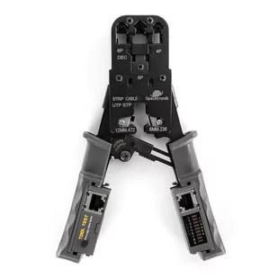 Zaciskarka RJ45/RJ12/RJ11 z testerem LAN NT-CT04 - Narzędzia warsztatowe - miniaturka - grafika 2