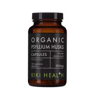 Kiki Health Psyllium Husks 850 mg (120 kaps.) - Suplementy naturalne - miniaturka - grafika 1