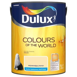 Dulux Kolory świata Dojrzewający Banan 5L - Farby wewnętrzne Dulux Kolory świata Dojrzewający Banan 5L - Farby wewnętrzne - miniaturka - grafika 1