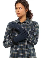 Rękawiczki - Jack Wolfskin Damskie rękawiczki HIGHLOFT Glove Women, Night Blue, L, niebieski (Night Blue), L - miniaturka - grafika 1