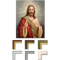 Obraz Jezus Chrystus błogosławiący - Ikony i obrazy sakralne Obraz Jezus Chrystus błogosławiący - Ikony i obrazy sakralne - miniaturka - grafika 1