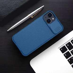 Nillkin CamShield Pro Magnetic Case etui iPhone 14 Plus pokrowiec osłona na aparat kamerę niebieski (z MagSafe) - Etui i futerały do telefonów - miniaturka - grafika 19
