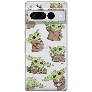 ERT GROUP etui na telefon Google PIXEL 7 PRO, case oryginalny i oficjalnie licencjonowany przez Star Wars, wzór Baby Yoda 029, optymalnie dopasowane, plecki z TPU częściowo przeźroczyste - Etui i futerały do telefonów - miniaturka - grafika 1
