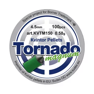Śrut Kvintor 4,50mm Diabolo Tornado Magnum 100 szt 0,58g - Amunicja do wiatrówek - miniaturka - grafika 1