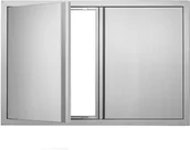 Akcesoria do grilla - Podwójne Drzwi do Grilla - miniaturka - grafika 1