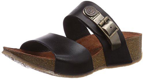 Dr. Brinkmann Klapki damskie, czarny, 37 EU