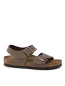 Buty dla chłopców - Birkenstock Sandały New York Kids Bs 0087783 D Brązowy - miniaturka - grafika 1