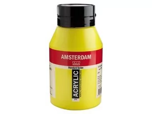 Talens Amsterdam, farba akrylowa, 1000 ml, Żółty podstawowy - Przybory szkolne - miniaturka - grafika 2