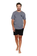 Piżamy damskie - Doctor Nap Szara piżama męska - S - miniaturka - grafika 1