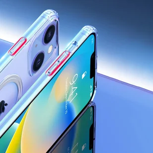 Dux Ducis Clin magnetyczne etui do iPhone 14 kompatybilne z MagSafe przezroczysty - Etui i futerały do telefonów - miniaturka - grafika 17
