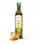 Olej spożywczy - Olej rydzowy z lnianki zimnotłoczony 100% Organic Oils 250ml - miniaturka - grafika 1