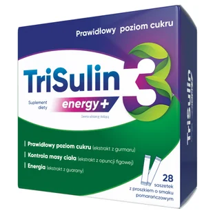 TriSulin Energy+, 28 saszetek - Suplementy diety - miniaturka - grafika 1