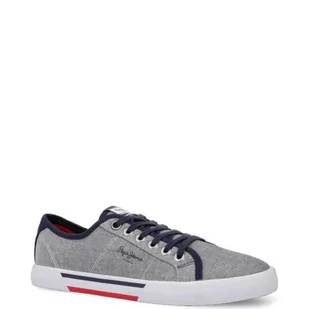 Pepe Jeans London Tenisówki BRADY - Trampki męskie - miniaturka - grafika 1