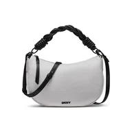 Torebki damskie - DKNY Women's Elsie Crossbody Handbag, Pebble/BLK, Pebble/Blk - miniaturka - grafika 1