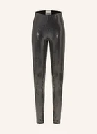 Legginsy - Isabel Marant Legginsy Joshua Z Cekinami schwarz - miniaturka - grafika 1