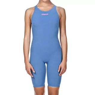 Stroje kąpielowe - Arena damski strój kąpielowy Powerskin R-evo One - strój kąpielowy z odkrytymi plecami Blue/Powder Pink 4 001438-143-30-143-30 - grafika 1