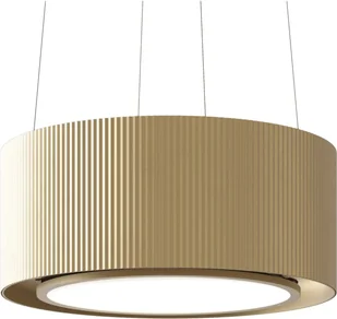 Okap wyspowy CIARKO DESIGN MONO LIGHT 60 gold 460 m3/h - Okapy kuchenne - miniaturka - grafika 1