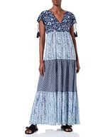 Sukienki - Pepe Jeans Marielle Sukienka damska, Wielokolorowy (Multi), XS - miniaturka - grafika 1