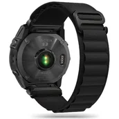Akcesoria do smartwatchy - Pasek TECH-PROTECT Nylon Pro do Garmin Fenix 3/5X/3HR/5X Plus/6X /6X Pro/7X (51 mm) Czarny - miniaturka - grafika 1
