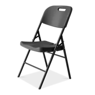 Stoły gastronomiczne - Krzesło składane CATERINGOWE Graphite Wood - Focus Garden - miniaturka - grafika 1