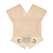 Chusty do noszenia dzieci - Chusta do noszenia niemowląt Air Mesh MomCozy CR006-SK00NB-A (beżowa) - miniaturka - grafika 1