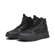 Sneakersy męskie - Męskie Sneakersy PUMA TRINITY MID HYBRID 39232701 – Czarny - miniaturka - grafika 1