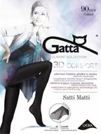Rajstopy - Rajstopy Błyszczące Gatta Satti Matti 90 Den Mikrofibra - miniaturka - grafika 1