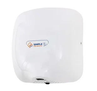 Jet Dryer Suszarki - Suszarka do rąk na gorące powietrze Prosty, biały metal 8596220002709 - Suszarki do rąk i włosów - miniaturka - grafika 1