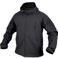 Odzież taktyczna i umundurowanie - Texar - Softshell Falcon czarny  L - miniaturka - grafika 1