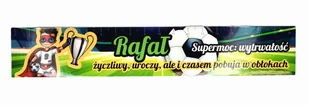 Zakładka do książki z imieniem Rafał - Zakładki indeksujące - miniaturka - grafika 1