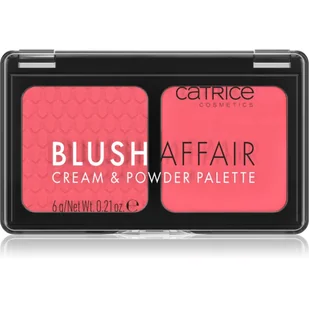 Catrice Blush Affair Cream & Powder Palette 010 - Róże do policzków - miniaturka - grafika 1