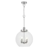 Lampy sufitowe - NOWOCZESNA LAMPA WISZĄCA CHROMOWANA BELLARIA - miniaturka - grafika 1