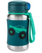 Zestawy naczyń dla dzieci - Skip Hop Bidon dla Dziecka Stalowy Monster Truck 350ml Spark - miniaturka - grafika 1