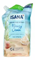 Mydła - ISANA Mydło w płynie do rąk Breeze Ocean morskie delikatne zapas 850 ml XXL - miniaturka - grafika 1