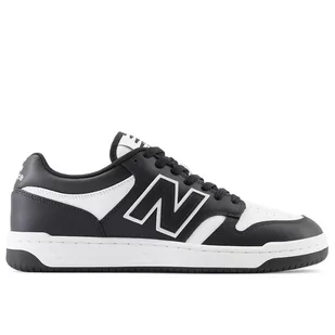Buty New Balance BB480LBA - czarno-białe - Buty sportowe męskie - miniaturka - grafika 1