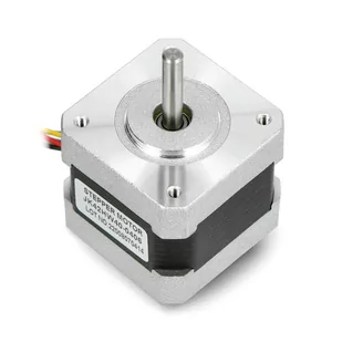 Silnik krokowy JK42HW40-0406 200 kroków/obr 12V/0,4A/0,25Nm - Akcesoria i części modelarskie - miniaturka - grafika 1