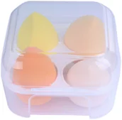 Gąbeczki do makijażu - Blender box orange - gąbki do makijażu 4 szt. - miniaturka - grafika 1