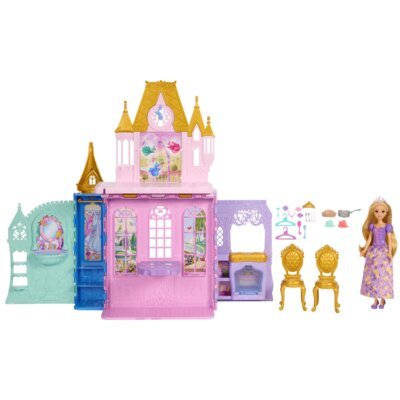 Lalka DISNEY PRINCESS Przenośny Pałac Kopciuszka Zestaw JLK27