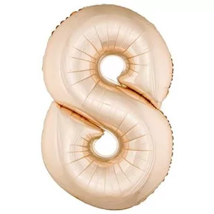 GoDan Balon foliowy cyfra 8, 34", szampańska FG-C85RZ8 - Balony i akcesoria GoDan Balon foliowy cyfra 8, 34", szampańska FG-C85RZ8 - Balony i akcesoria - miniaturka - grafika 1
